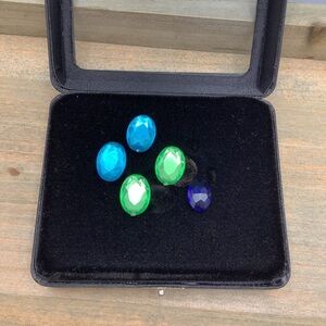 5 Blue and Green Gemstones